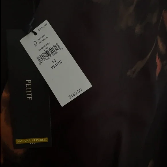 Size 12 Petite Banana Republic Factory Midi Dress - Picture 3 of 4